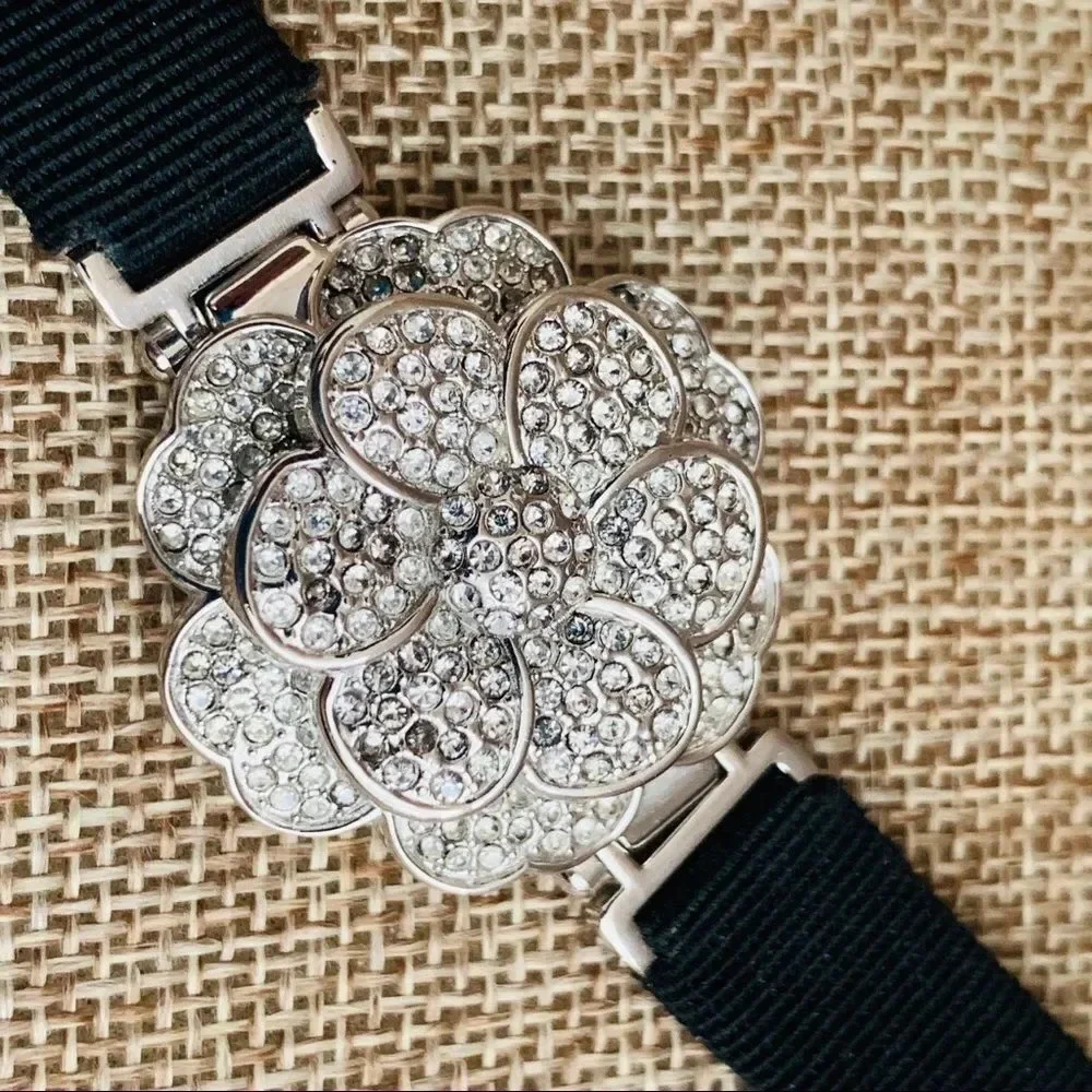 Suzanne Somers CZ Flower “ Love in Bloom “ Watch